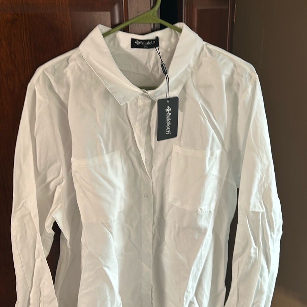 Fuinloth long sleeve, button up dress shirt